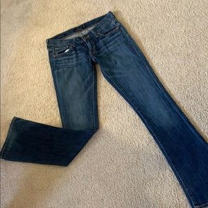 Lucky women’s 0/25 Charlie Baby Boot cut jeans